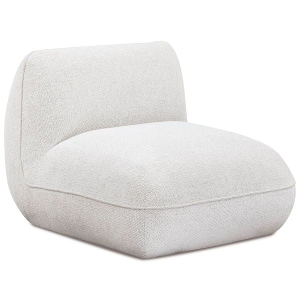 Armless Krzeslo, Stone White