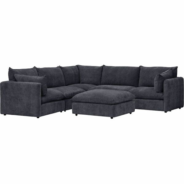 Sectional, Vickie Charcoal