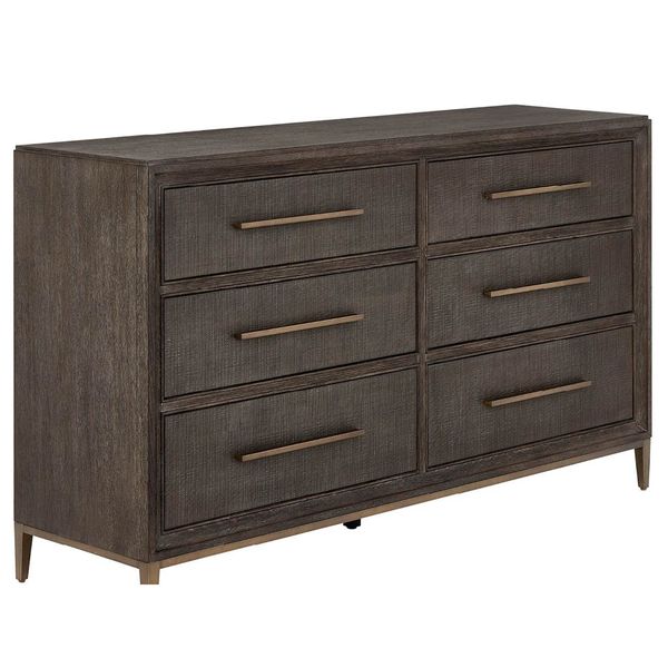 6 szuflad Chest, Cocoa