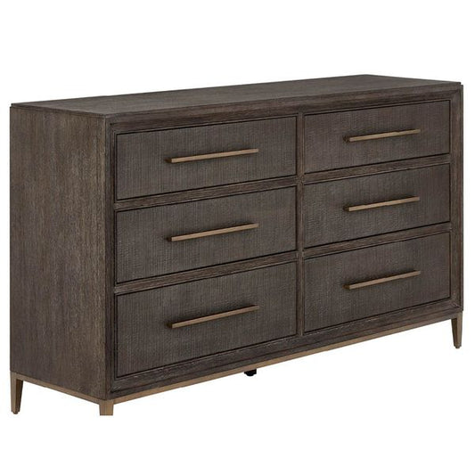 6 szuflad Chest, Cocoa