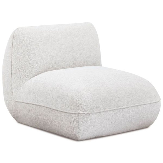 Armless Krzeslo, Stone White