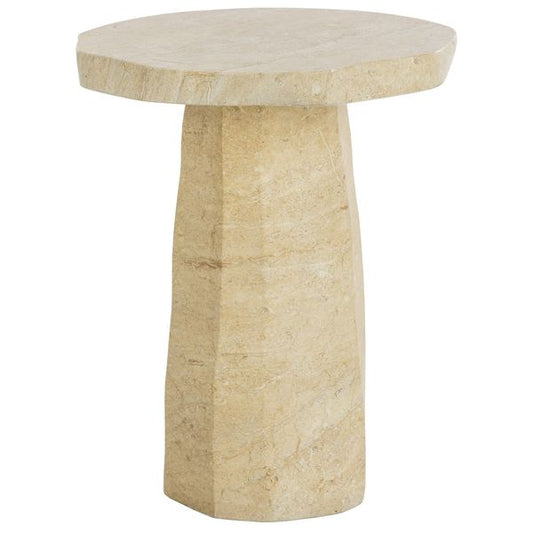 End Table,Travertine Look