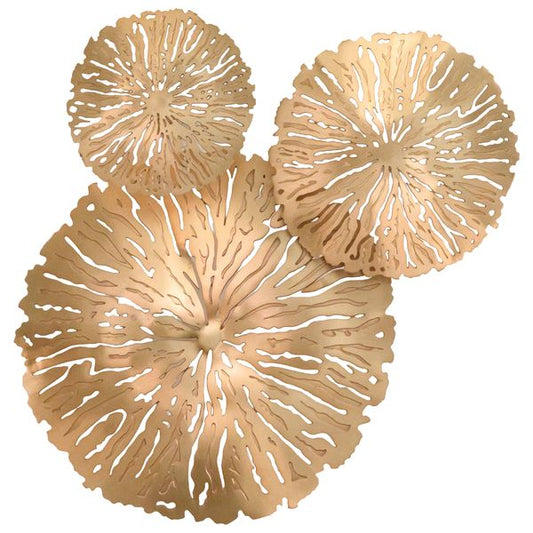 Pad Clusters, Antique Brass